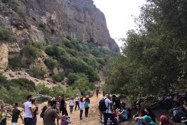 The Fifth Hike to Explore Wadi Zbeqin and Declare It a Natural Reserve gallery
