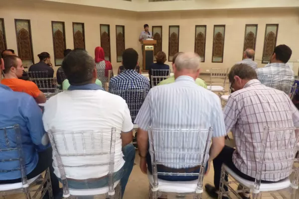 Civil Protest Meeting Rejecting the Ras Al-Ain Landfill and Proposed Burial gallery