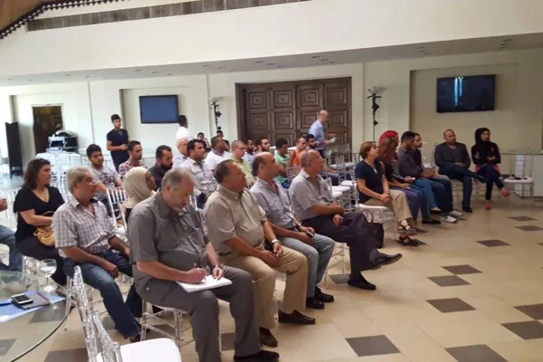 Civil Protest Meeting Rejecting the Ras Al-Ain Landfill and Proposed Burial gallery