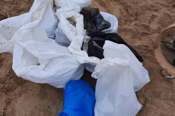 Campaign to Remove the Israeli Oil Spill on Al-Abbassiya Beach gallery