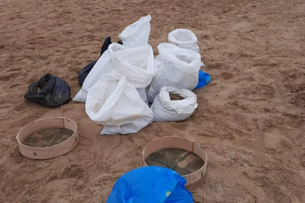 Campaign to Remove the Israeli Oil Spill on Al-Abbassiya Beach gallery