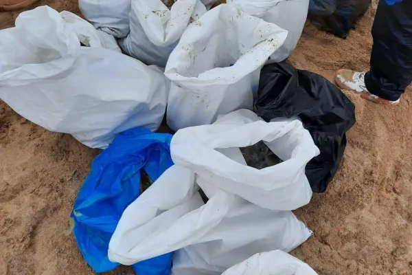 Campaign to Remove the Israeli Oil Spill on Al-Abbassiya Beach gallery