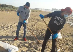 Campaign to Remove the Israeli Oil Spill on Al-Abbassiya Beach III