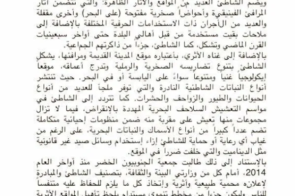 National Petition to Protect the Historic Adloun Beach/Waterfront and Declare It an Environmental and Archaeological Reserve gallery