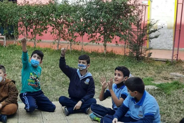 “Plastic-Free Schools” Campaign at Tyre Community School (TCS) gallery