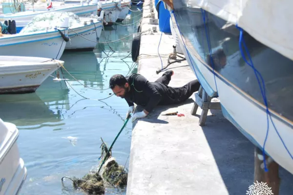 Cleaning Campaign at Tyre Port within the "Eco-Fisherman" Project gallery