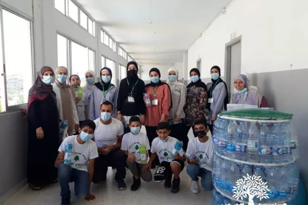 Distribution of Reusable Water Bottles to Environmental Club Students gallery