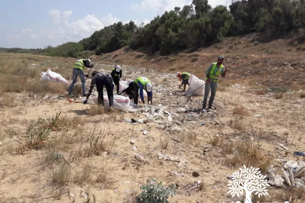 Cleaning Campaign at Abbasiya - Baqbouq Beach Nature Reserve as part of the "Sea Without Plastic" Project gallery
