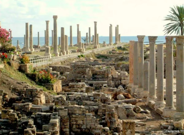 Tyre - The Roman Marble Colonnaded Road