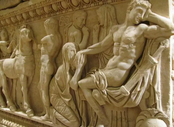 Sarcophagus of the legend of Achilles- Tyre